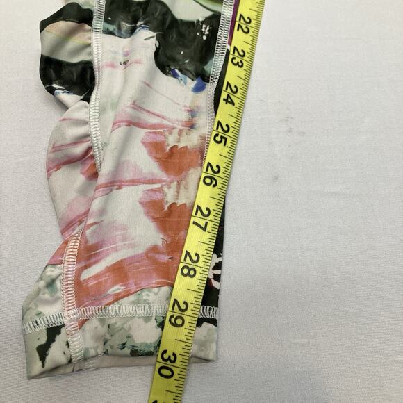 Lululemon Speed Tight III Luxtreme White Watercolor Size 4 30” Legging - Picture 8 of 16